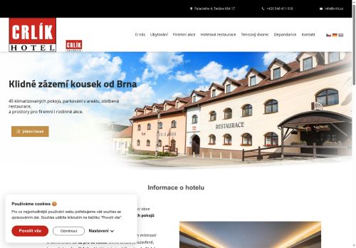 Zobrazit webové stránky Hotel u Crlíků