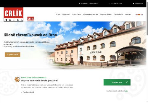 Zobrazit webové stránky Hotel u Crlíků