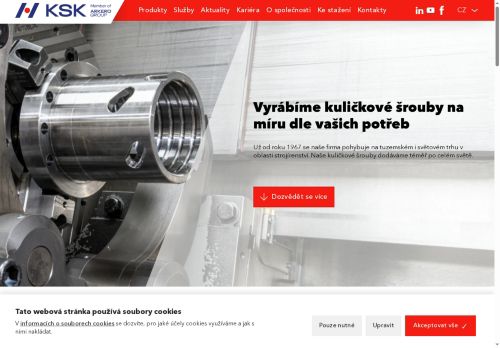 Zobrazit webové stránky KSK Precise Motion, a.s.