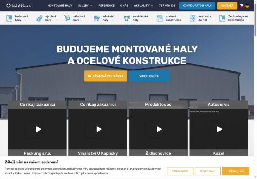 Zobrazit webové stránky KOVOVÝROBA Jaroslav Smetana