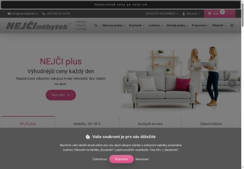 NEJČI nábytek s.r.o. nabízí práci na pozici Prodejce / konzultant nábytku – NEJČI nábytek s.r.o. v obci Plzeň