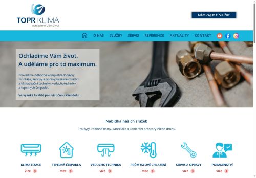 TOPR KLIMA s.r.o. nabízí práci na pozici Mechanik elektrotechnických zařízení pro chladírenskou a klimatizační v obci Brno