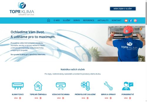 TOPR KLIMA s.r.o. nabízí práci na pozici Mechanik elektrotechnických zařízení pro chladírenskou a klimatizační v obci Brno