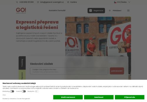 GO! Express & Logistics, s.r.o. nabízí práci na pozici skladník/ce v obci Hostivice